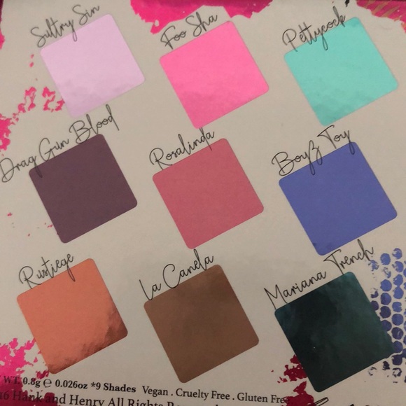 Hank & Henry - Living in Color eyeshadow Palette - Picture 3 of 4